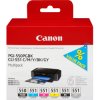 Cartcuho de tinta canon PGI-550PGBK + CLI551 6 piezas original multipack para fotografias 6496B005 | (1)