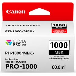 Cartucho Canon Pfi-1000 Mbk Negro 0545c001 | 4549292046304