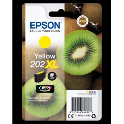 Cartucho Epson Kiwi Singlepack Yellow 202xl Claria Premium Ink C1 | C13T02H44010 | 8715946646367