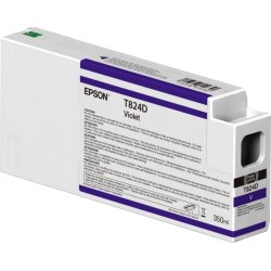 Cartucho Epson Singlepack Violet T824D00 UltraChrome HDX 350ml C13T824D00 | 0010343917705 [1 de 2]