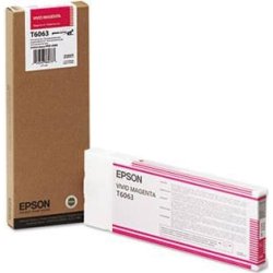 CARTUCHO EPSON T6063 MAGENTA VIVO C13T606300 | 0010343864733 | Hay 2 unidades en almacén