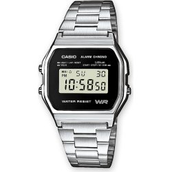 Casio A158WEA-1EF reloj Reloj de pulsera Unisex Electrónico Negro | 4971850944386 [1 de 2]