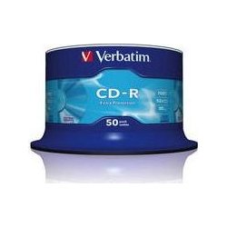 CD-R VERBATIM 50 UNIDADES 700MB 52x 43351 | 0239424335140 | Hay 8 unidades en almacén