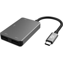 Celly PROHUB4IN1SV hub de interfaz USB 2.0 Type-C Gris Celly PROHUB4IN1SV hub de interfaz USB 2.0 Type-C Gris | 8021735204596 | Hay 1 unidades en almacén