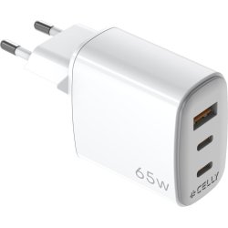 Celly UPTC1USB2USBC65 cargador de dispositivo móvil Smartph | 8021735212256 | Hay 2 unidades en almacén