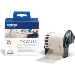 CINTA BROTHER DK22113 PELICULA CONTINUA TRANSPARENTE  62x 5, | 4977766628235 | Hay 98 unidades en almacén