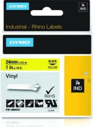 Cinta dymo etiquetas de vinilo ind negro sobre amarillo multicolor 1805431 Cinta dymo etiquetas de vinilo ind negro sobre amarillo mult | 1805431 | 0071701059871 | Hay 1 unidades en almacén
