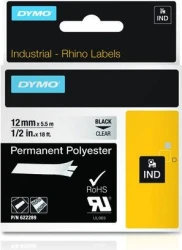 Cinta dymo poliester permanente ind negro sobre transparente multicolor 622289 Cinta dymo poliester permanente ind negro sobre transparente | 622289 | 0071701222893 | Hay 8 unidades en almacén