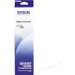 CINTA EPSON LQ-630 (S015307) RIBBON C13S015307 CINTA EPSON LQ-630 (S015307) RIBBON C13S015307 | 0010343602984 | Hay 37 unidades en almacén