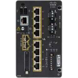 Cisco Catalyst switch Gestionado L2 Gigabit Ethernet 10/100/1000 Negro | IE-3300-8T2S-E | 0889728140188 [1 de 2]