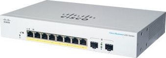 Cisco CBS220-8P-E-2G-EU switch Gestionado L2 Gigabit Ethernet (10/100/1000) Ener | 0889728344159 [1 de 2]