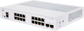 Cisco CBS350-16T-2G-EU switch Gestionado L2/L3 Gigabit Ethernet (10/100/1000) Pl | 0889728293587 [1 de 2]