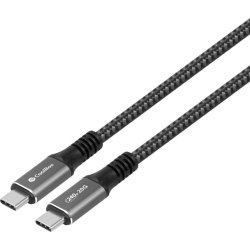 CoolBox COO-CAB-UC-240W cable USB 1,2 m USB 3.2 Gen 2 (3.1 Gen 2) USB C Gris | 8436556141584 [1 de 2]