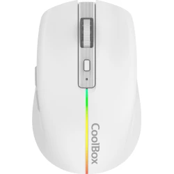 CoolBox W01 ratón Juego mano derecha RF inalámbrico Óptico 1600 DPI CoolBox W01 ratón Juego mano derecha RF inalámbrico Óptic | COO-MOU-W01-W | 8436624420047 | Hay 2 unidades en almacén