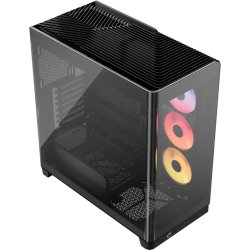Corsair 4500X LX-R RGB Tempered Glass Mid-Tower, Black Midi Tower Negro Corsair 4500X LX-R RGB Tempered Glass Mid-Tower, Black Midi | CC-9011316-WW | 0840440402794 | Hay 10 unidades en almacén
