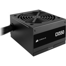 Corsair CX Series CX550 unidad de fuente de alimentación 550 W 24-pin ATX ATX Negro Corsair CX Series CX550 unidad de fuente de alimentación 55 | CP-9020277-EU | 0840006670773 | Hay 1 unidades en almacén