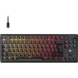 Corsair K70 CORE TKL teclado Juego USB QWERTY Español Negro Corsair K70 CORE TKL teclado Juego USB QWERTY Español Negro | CH-911911E-ES | 0840006678748 | Hay 2 unidades en almacén