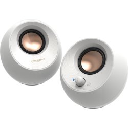 Creative Labs Pebble V3 Blanco Inalámbrico y alámbrico 10  | 51MF1700AA002 | 5390660194757 | Hay 3 unidades en almacén