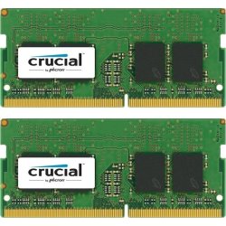 Crucial 16GB 2x8GB DDR4 2400 SODIMM 1.2V módulo de memoria 2400 MHz | CT2K8G4SFS824A | 0649528776341 [1 de 2]