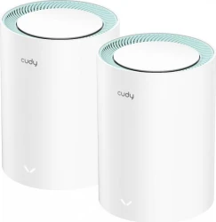 Cudy M1300 2-PACK sistema Wi-Fi Mesh (Wi-Fi en malla) Doble  | M13002-PACK | 6971690792091 | Hay 2 unidades en almacén