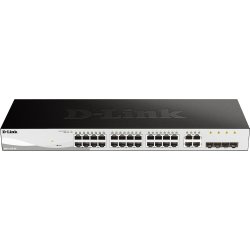 D-Link DGS-1210-28 Gestionado L2/L2+ 1U Negro | DGS-1210-28/E | 0790069467769 | Hay 3 unidades en almacén