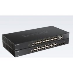 D-link Switch Gestionado 10g Ethernet (100/1000/10000) 1U Negro | DXS-1210-28S | 0790069456817