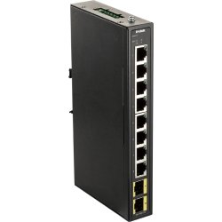 D-link Switch Gestionado Gigabit Ethernet (10/100/1000) Negro | DIS-100G-10S | 0790069455612
