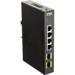 D-link Switch Gestionado Gigabit Ethernet (10/100/1000) Negro | DIS-100G-6S | 0790069455629