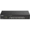 D-Link switch Gestionado L2/L3 (10/100/1000) Energͭa sobre Ethernet (PoE) 1U Negro | (1)