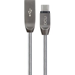 DCU Advance Tecnologic 30402015 cable USB 1 m USB 2.0 USB A USB C Metálico | 8436556988738 [1 de 2]