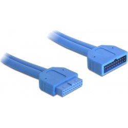 DeLOCK 82943 cable USB 0,45 m USB 3.2 Gen 1 (3.1 Gen 1) Azul | 4043619829439 [1 de 2]