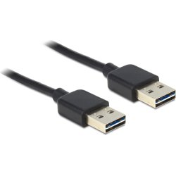 DeLOCK 85191 cable USB 0,5 m USB 2.0 USB A Negro | 4043619851911 [1 de 2]