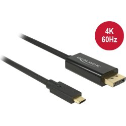 DeLOCK 85256 adaptador de cable de vͭdeo 2 m USB Tipo C Dis | 4043619852567 | Hay 8 unidades en almacén