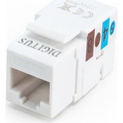 Digitus Módulo Keystone Clase E, CAT 6, sin apantallar | DN-93601 | 4016032245100 | Hay 8 unidades en almacén