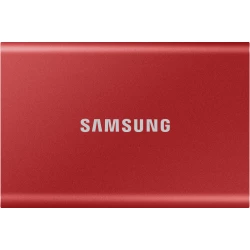 Disco Samsung Portable SSD T7 1000 GB Rojo MU-PC1T0R/WW | 8806090312458 [1 de 9]