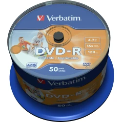 Dvd Verbatim 43533 DVD en blanco 4,7 GB DVD-R 50 pieza(s) 43533 Dvd Verbatim 43533 DVD en blanco 4,7 GB DVD-R 50 pieza(s) 43 | 0023942435334 | 0023942435334 | Hay 3 unidades en almacén