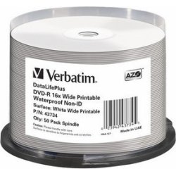 Dvd Verbatim DataLifePlus 4,7 GB DVD-R 50 pieza(s) 43734 Dvd Verbatim DataLifePlus 4,7 GB DVD-R 50 pieza(s) 43734 | 0023942437345 | Hay 2 unidades en almacén