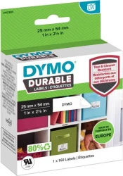 DYMO Durable Blanco Etiqueta para impresora autoadhesiva | 2112283 | 3026981122835 | Hay 5 unidades en almacén