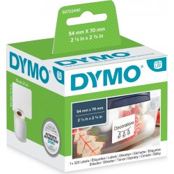 DYMO LW - Etiquetas multiuso - 54 x 70 mm - S0722440 DYMO LW - Etiquetas multiuso - 54 x 70 mm - S0722440 | 5411313990158 | Hay 16 unidades en almacén