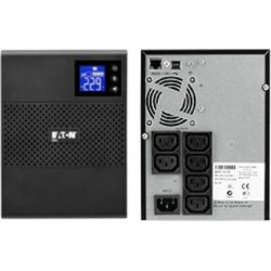 EATON 750 VA 525 W 6 salidas AC LCD Negro | 5SC750I | 0743172045157 [1 de 2]