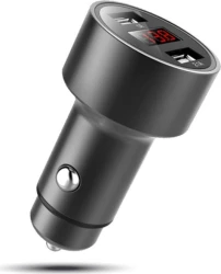 Eightt Cargador de coche USB 2 puertos 5V-2,4A 12W ALUMINIO | ECC2 | 8425402170908 | Hay 2 unidades en almacén