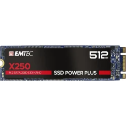 Emtec X250 Disco Ssd M.2 512gb Serial Ata Iii 3d Nand Negro | ECSSD512GX250 | 3126170170484