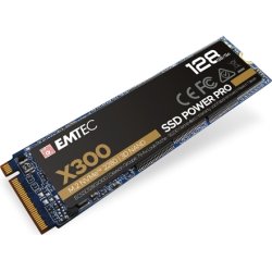 Emtec X300 Disco ssd M.2 128gb pci express 3.0 3D nand nvme | ECSSD128GX300 | 3126170170699 [1 de 2]