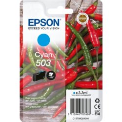 Epson 503 cartucho de tinta 1 pieza(s) Original Rendimiento estándar Cian Epson 503 cartucho de tinta 1 pieza(s) Original Rendimiento | C13T09Q24020 | 8715946707495 | Hay 8 unidades en almacén