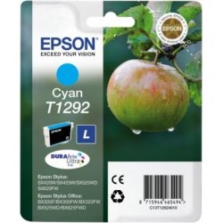 Epson Apple Singlepack Cyan T1292 Durabrite Ultra Ink | T129240 | 8715946465494 | 21,36 euros