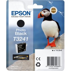 Epson T3241 cartucho Photo Black | C13T32414010 | 8715946600888 | Hay 1 unidades en almacén