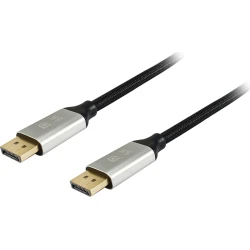Equip 119265 cable DisplayPort 5 m Aluminio, Negro | 4015867228227 | Hay 16 unidades en almacén