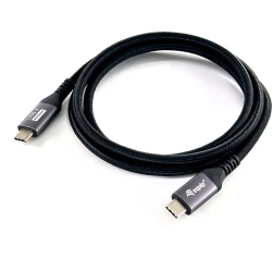 Equip 128383 Cable USB 4 Gen 3 C a C, M/M, 2,0m, PD3.1 240W, 8K/60Hz, 40Gbps, Negro Equip 128383 Cable USB 4 Gen 3 C a C, M/M, 2,0m, PD3.1 240W, | 4015867235812 | Hay 35 unidades en almacén