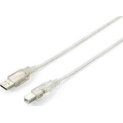 Equip 128652 Cable USB 2.0 de tipo A macho a tipo B macho, 5 | 4054317179023 | Hay 30 unidades en almacén