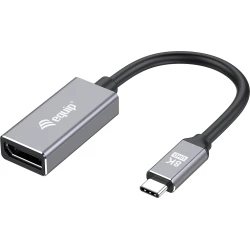 Equip 133493 adaptador de cable de vídeo 0,15 m USB Tipo C DisplayPort Negro, Gris Equip 133493 adaptador de cable de vídeo 0,15 m USB Tipo C | 4015867230015 | Hay 32 unidades en almacén